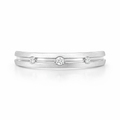 Diamond 9ct White Gold Ring