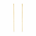 Thread Earrings In 9ct Yellow Gold