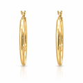 Hoop Earrings In 18ct Yellow