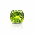 Cushion Cut Green Peridot 6.52 Carats
