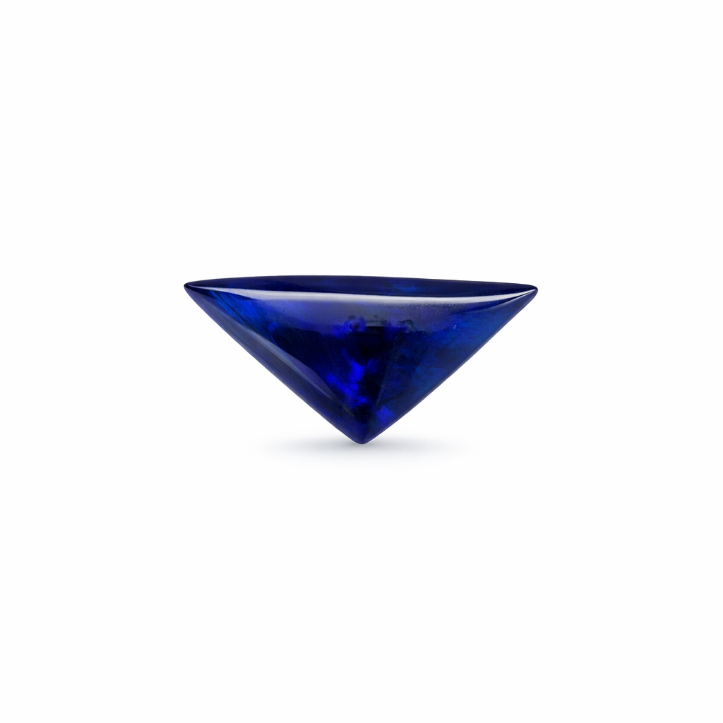 Organic Triangle Blue Opal