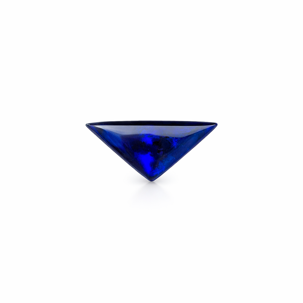 Blue Organic Triangle Opal