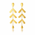 Earrings | Gold Plated Brass Design