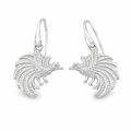 Bird of Paradise Sterling Silver Earrings