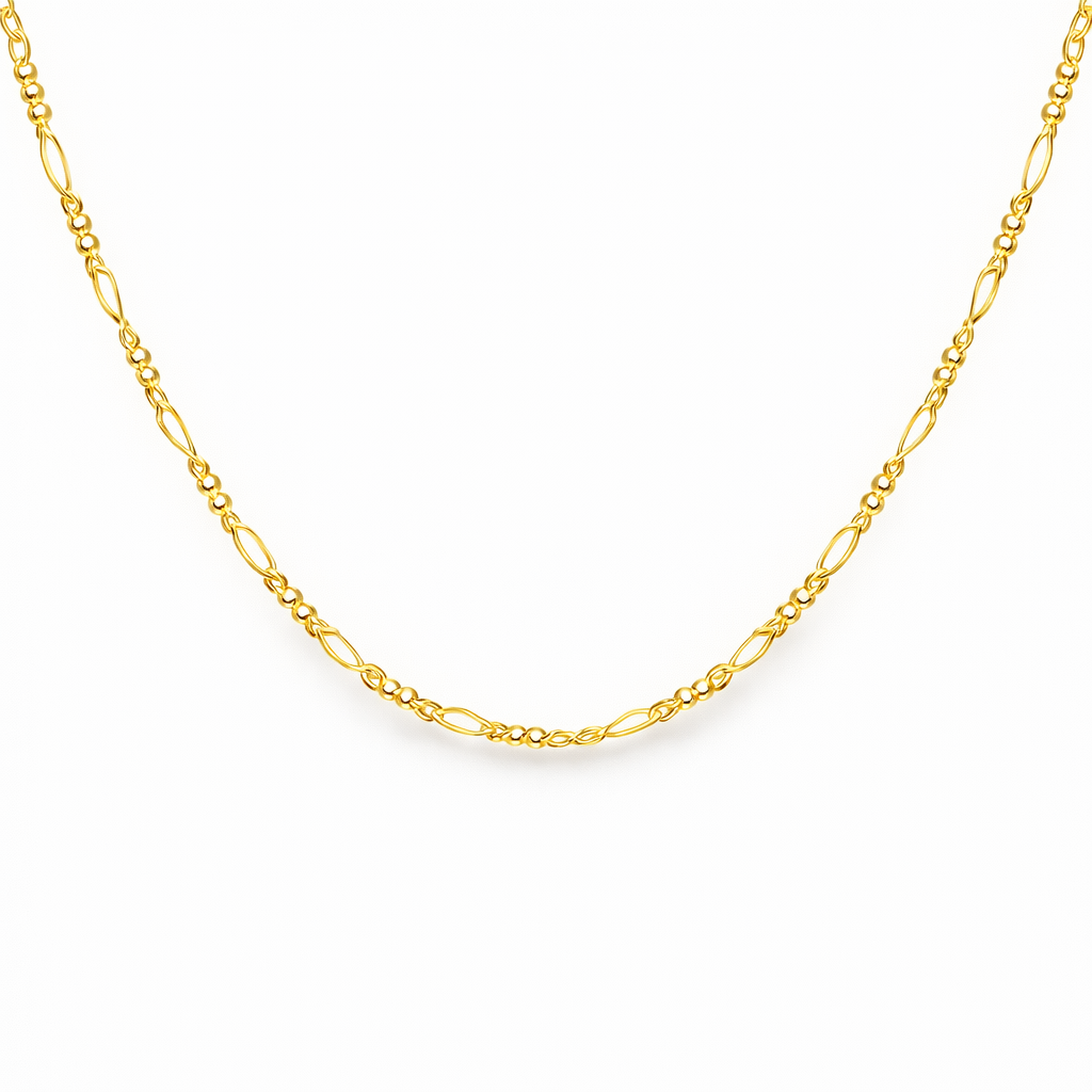 Chain Necklace In 9K Yellow Gold