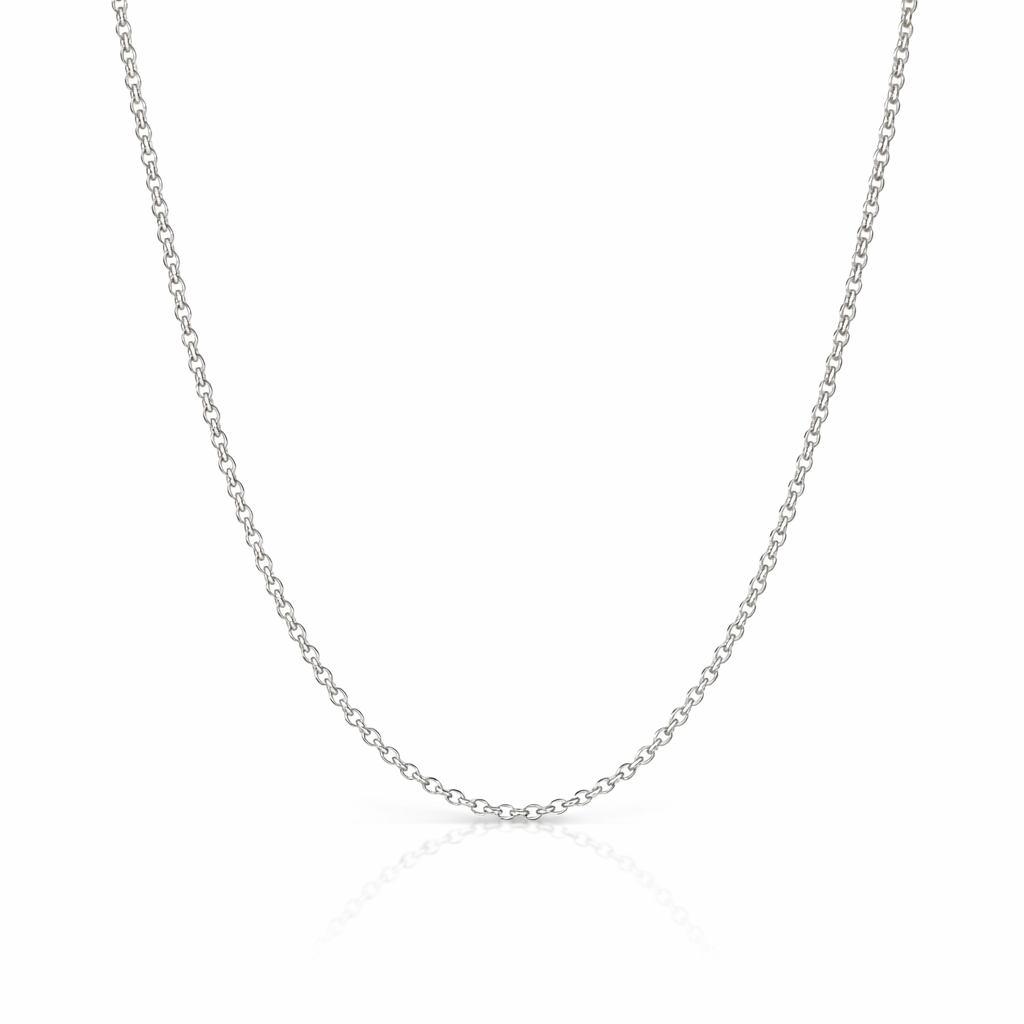 Sterling Silver 50cm Trace Chain