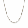 Sterling Silver 55cm Wheat Chain
