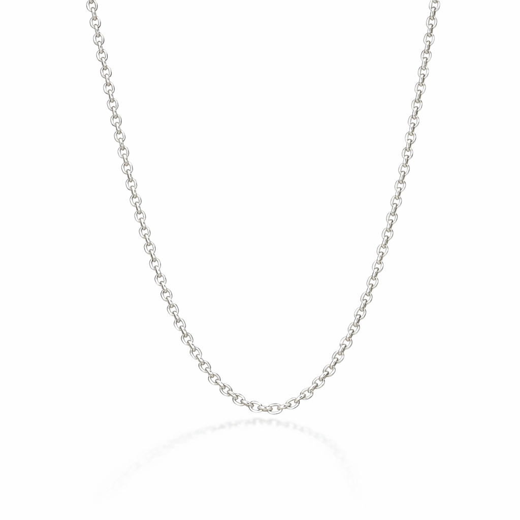 Sterling Silver 50cm Trace Chain