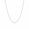 Sterling Silver 55cm Trace Chain