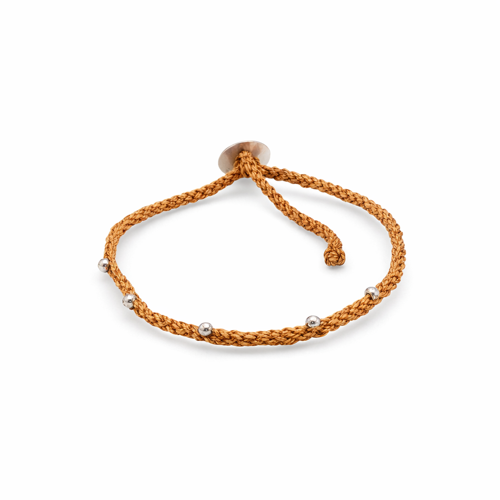 Bilum And Bilas Wantok Bracelet Silver