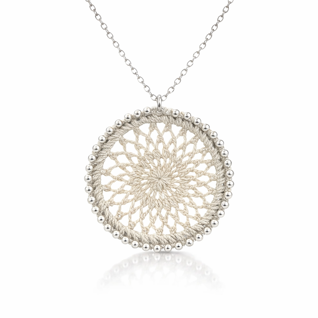 Lik Lik Sunset Necklace by Bilum And Bilas
