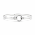 Silver Hook Top Bangle