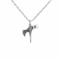 Hagen Axe Pendant In Sterling Silver