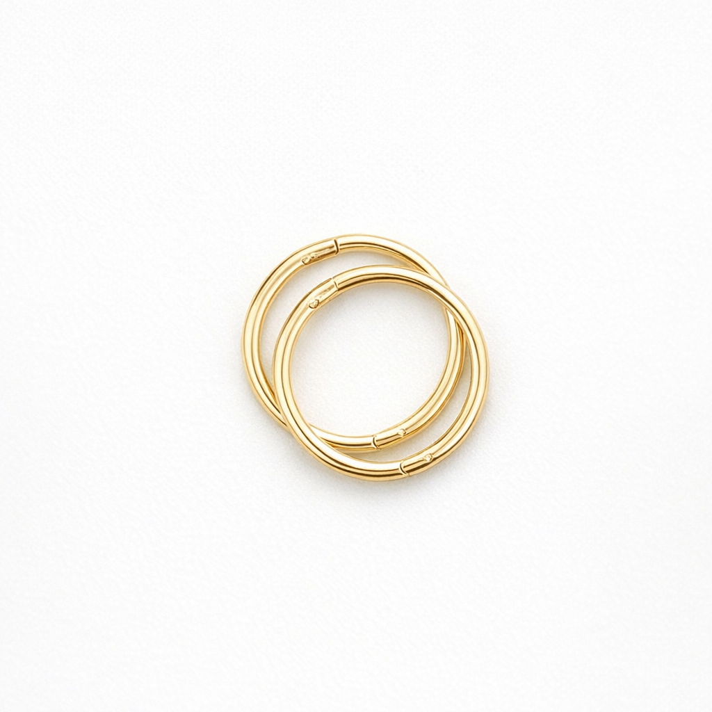 Sleeper Earrings | 9K Yellow Gold 14mm