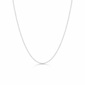 Necklace In 18K White Gold 1mm &amp; 45cm