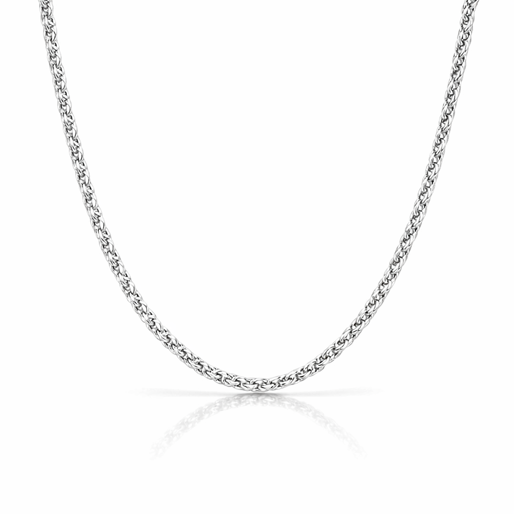 Necklace In 9K White Gold