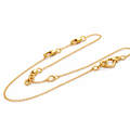 Necklace With Links In 18K Yellow Gold