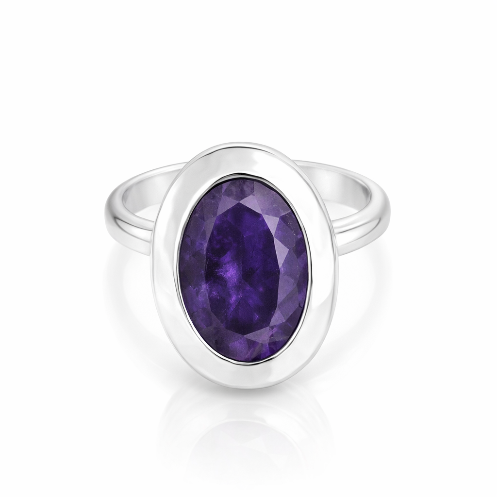 Amethyst Sterling Silver Ring