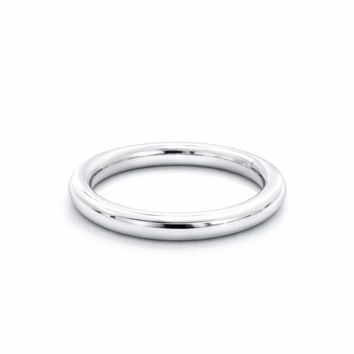 A Versatile Silver Rounded Ring