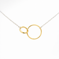 Petals Silver Necklace | "I Love You"