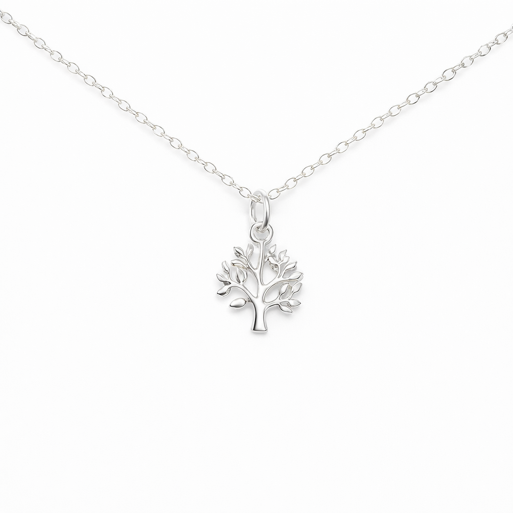 Petals Sterling Silver Find Joy Necklace