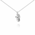Petals Sterling Silver Koala Necklace