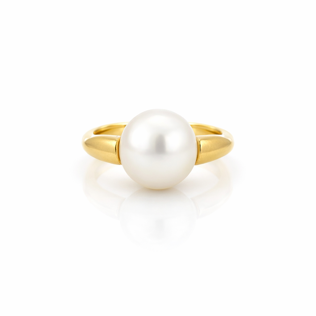 South Sea Australian Pearl Ring In 18K Gold
