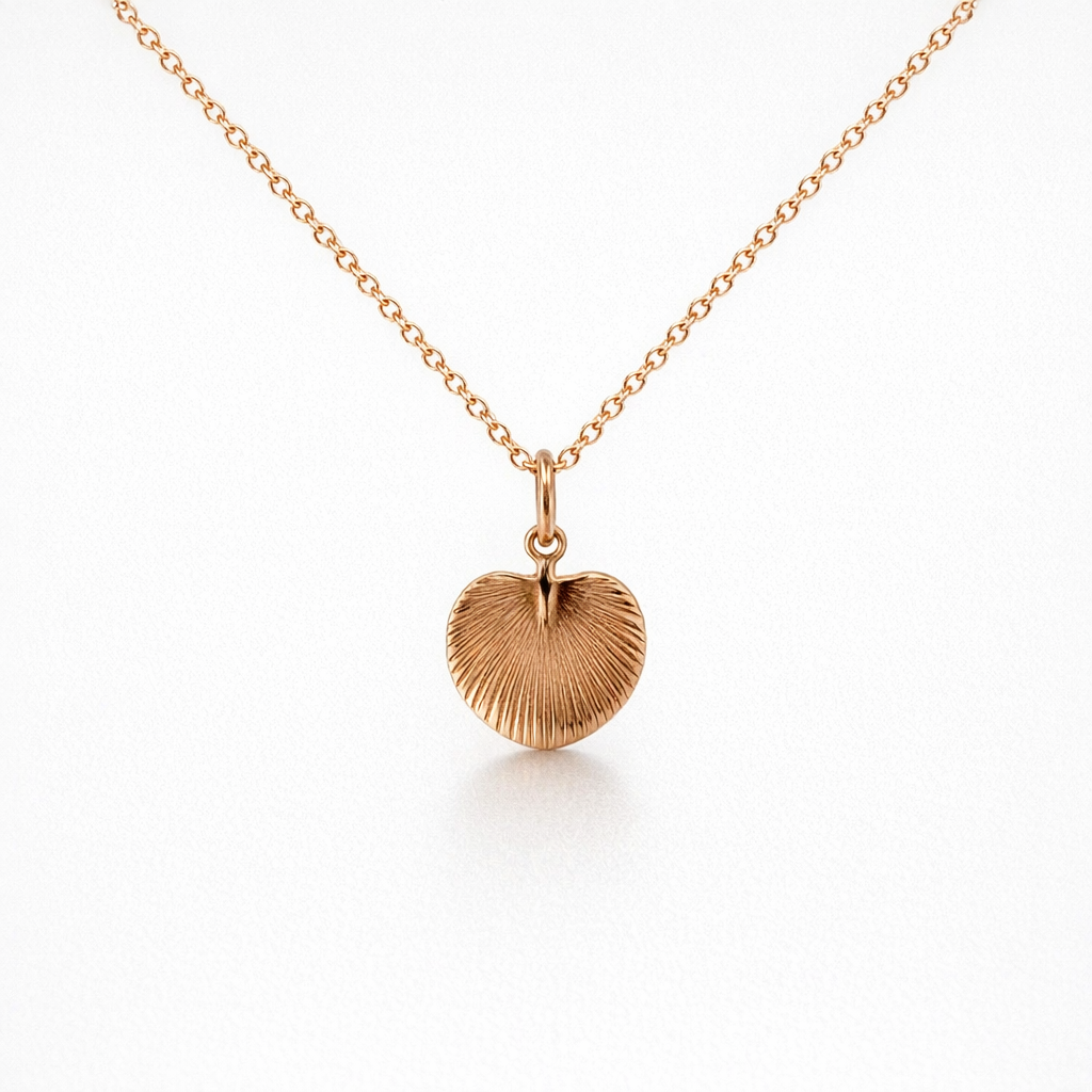 Fan Palm Pendant | 9ct Rose Gold
