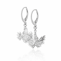 Lionfish Earring In Sterling Silver