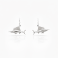 Sailfish Earrings In Sterling Silver