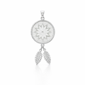 Goroka Woven Star And Leaf Silver Pendant