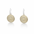 Goroka Basket Design Earrings In Sterling Silver