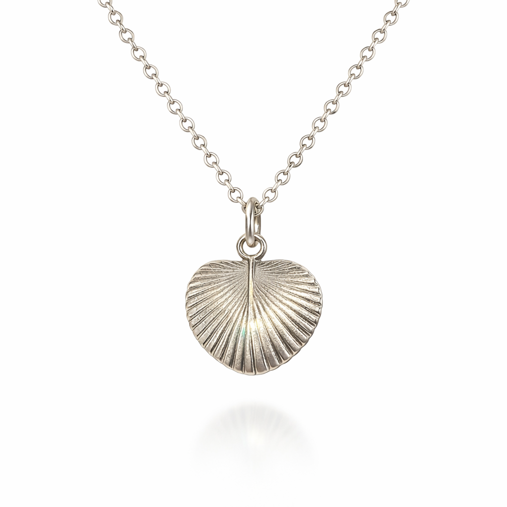 Small Sterling Silver Palm Pendant