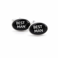 Silver Best Man Cufflinks