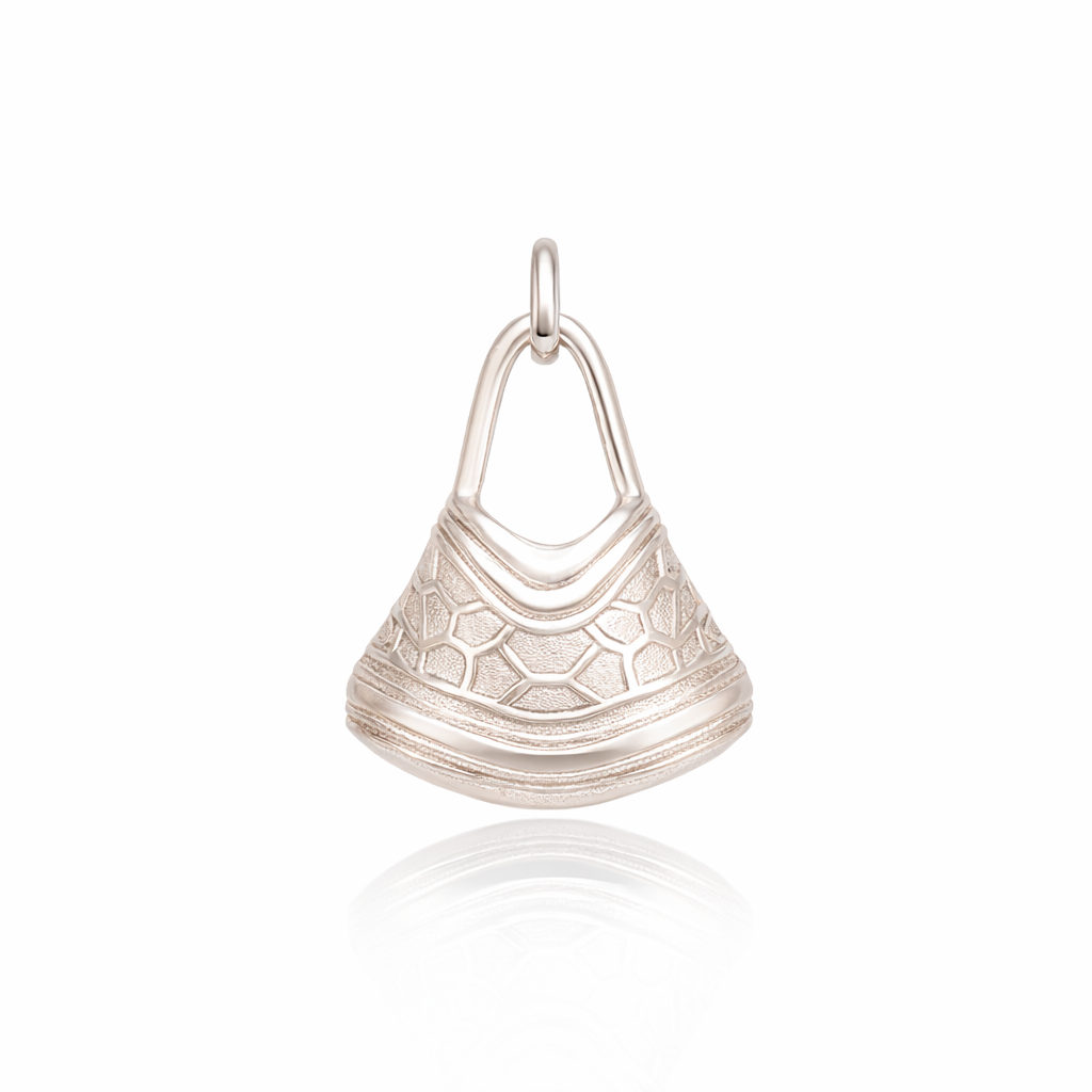 Silver Pendant | Bilum Bag