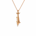 Marlin Pendant In 9K Rose Gold