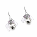 Pyrite, Spinel And Beryl Earrings | 9ct Gold