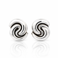 Knot Clip-On Earrings | Sterling Silver