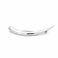 Swoosh Brooch In Sterling Silver