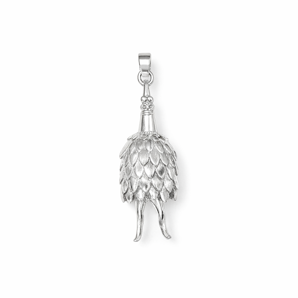 Silver Duk-Duk Pendant