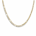 Figaro Chain In Sterling Silver 4mm Width