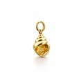 Neptunea Shell Pendant In 18ct Yellow Gold