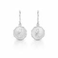 Greater Bird of Paradise Earrings in Sterling silver
