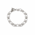Bracelet Hugs And Kisses | 9K White Gold