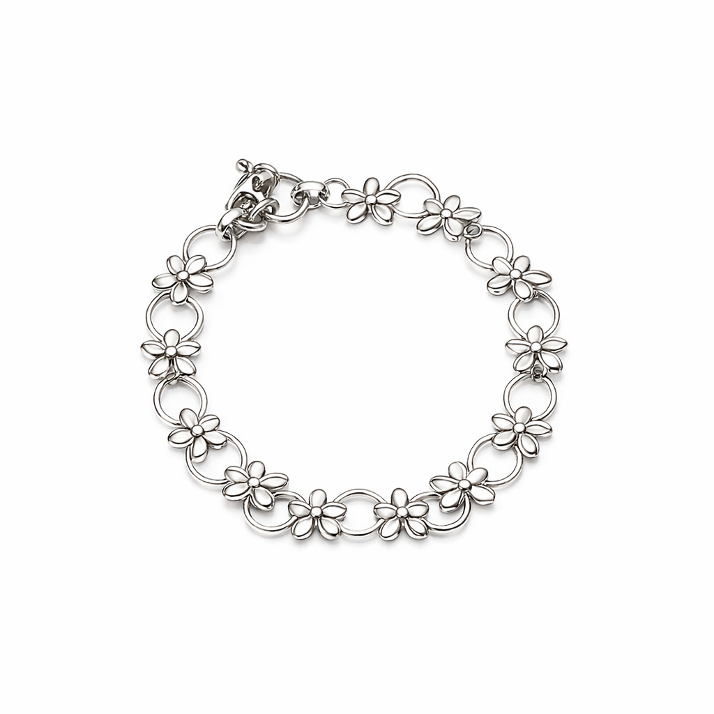Bracelet Hugs And Kisses | 9K White Gold
