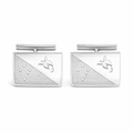 Silver Cufflinks |Papua New Guinea Flag