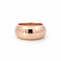 Domed Ring In 9K Rose Gold 12mm Width