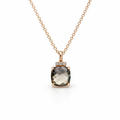 Sybella Smoky Quartz &amp; Cubic Zirconia Necklace