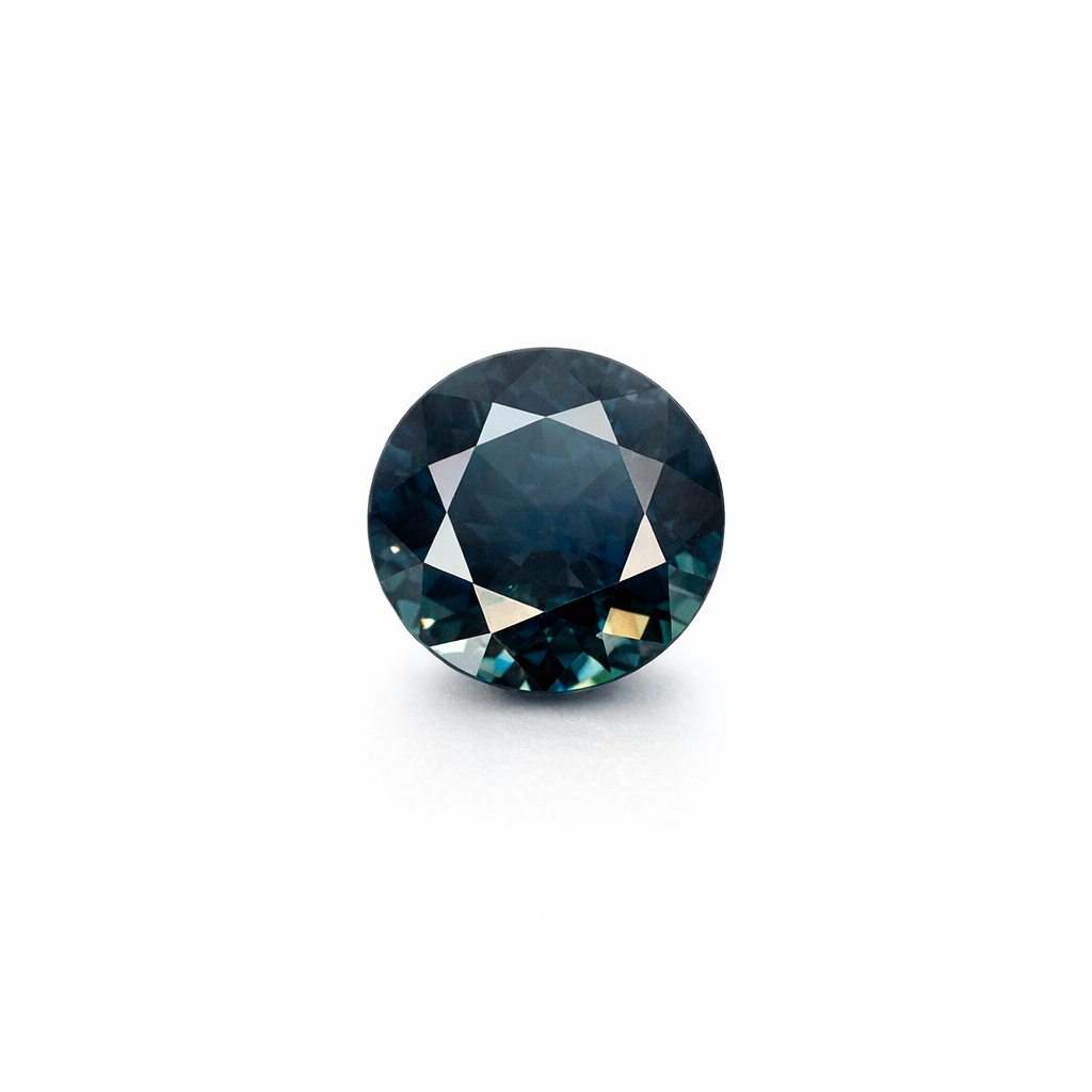 Loose Natural Navy Blue Parti Sapphire 1.15ct