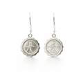 King Bird Of Paradise Earrings In Sterling Silver